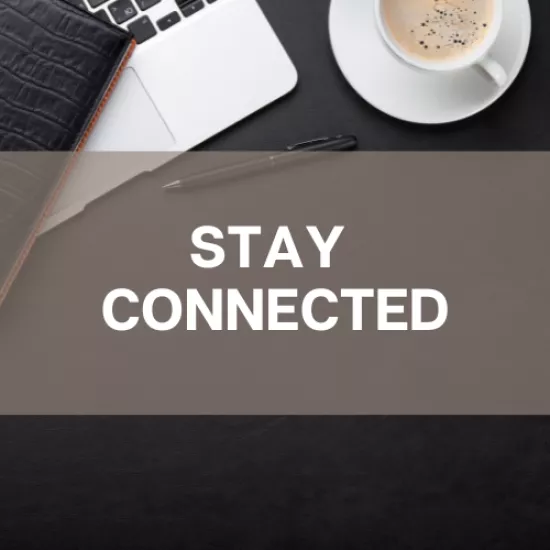 Stay Connected Graphic