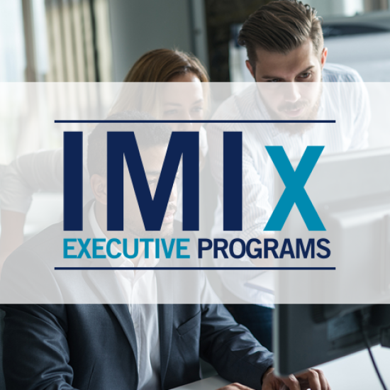 IMIx logo over photo