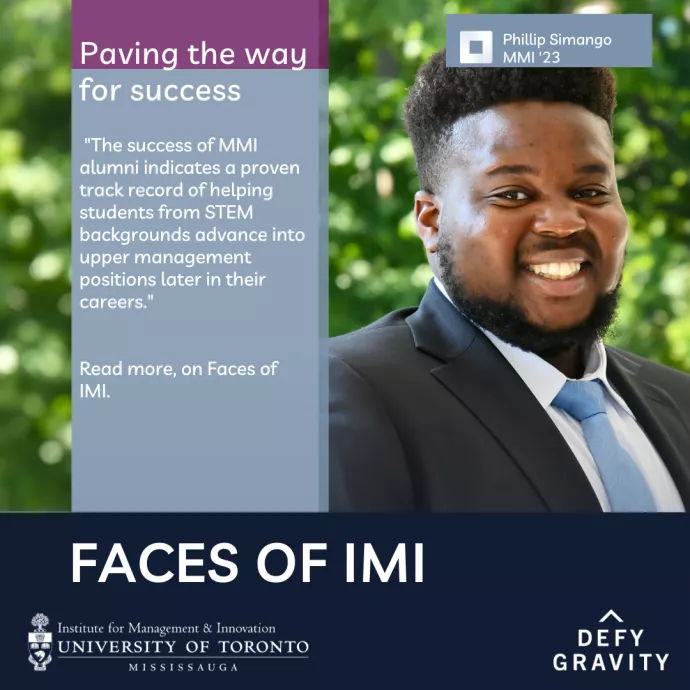 Faces of IMI - Phillip Simango