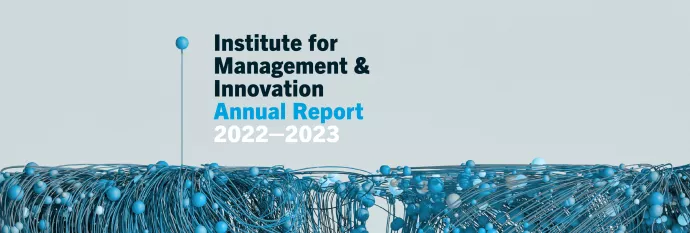 blue wires with gray background for annual report