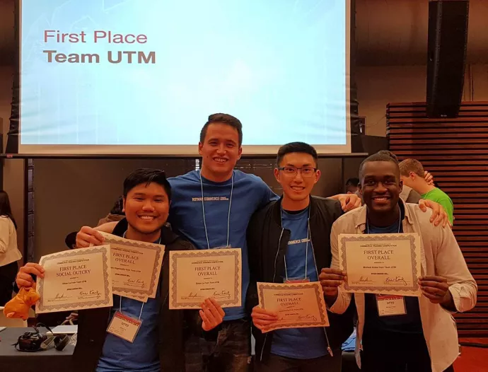 IMIC team at Rotman Commerce Trading Competition
