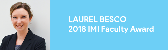 Laurel Besco | 2018 IMI Faculty Award