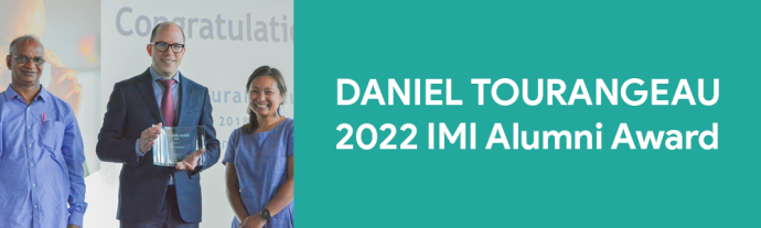 Daniel Tourangeau | 2022 IMI Alumni Award