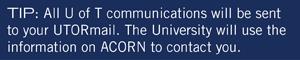 U of T communications
