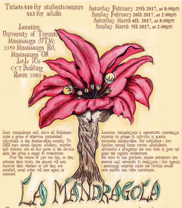 La Mandragola Poster