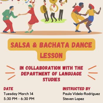 Salsa and Bachata Event Poster