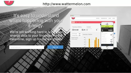 Screen shot of Wattermelon app
