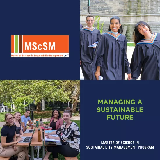 MScSM 2023 program brochure cover