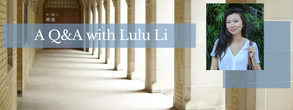 A Q&A with Lulu Li banner