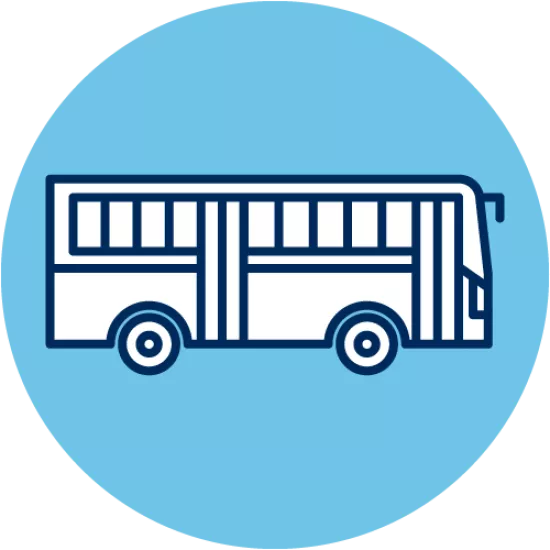 UTM shuttle bus icon
