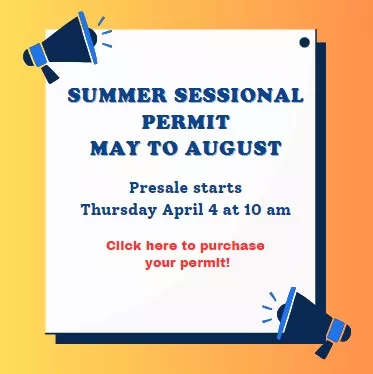 Summer Permit Presale Notice