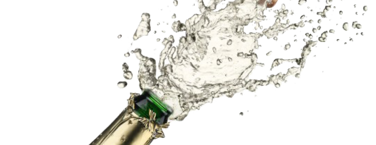 Image of a champagne bottle popping. Picture from freepngimg.com.