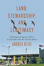 Image of book cover for Land Stewardship and Legitimacy by Andrea Olive