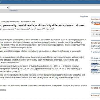 Screenshot of CPS paper publication