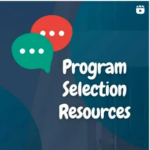 Instagram Reel: Program Selection Resources