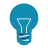 An icon of a light bulb.