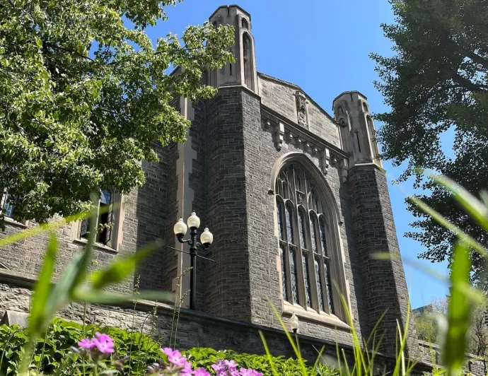 Hart House in spring
