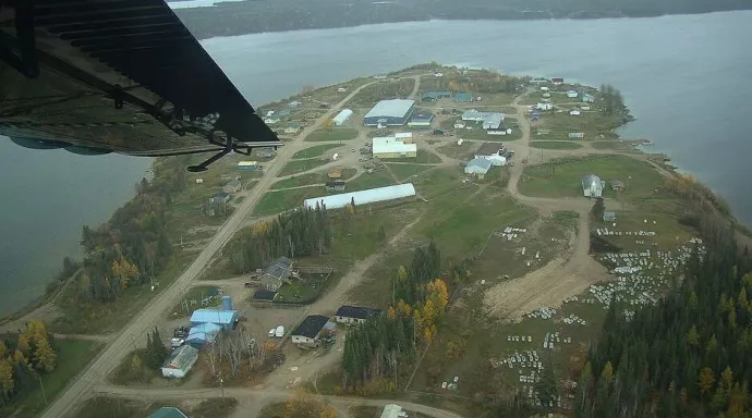 Aerial view of KI Reserve