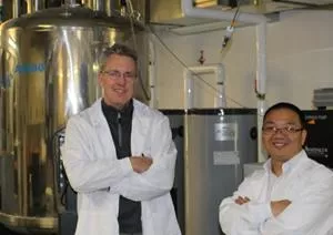 Professor Scott Prosser and post-doc Libin Ye