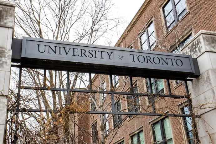 Sign that reads University of Toronto