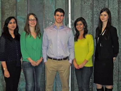 MBiotech students at the VCIC contest