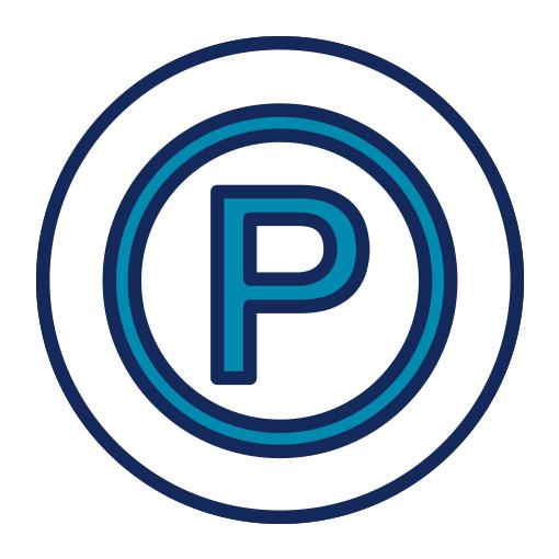campus parking map icon