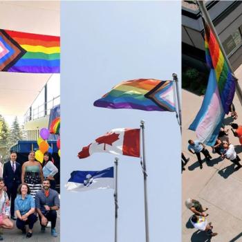 Compilation of Pride events across three campuses