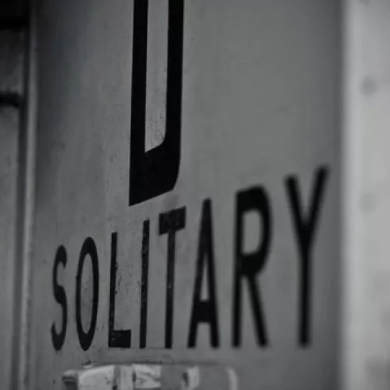 solitary confinement prison