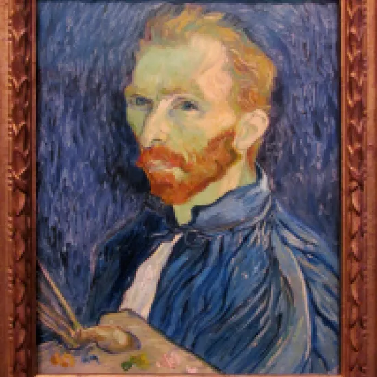 Self portrait by Vincent van Gogh