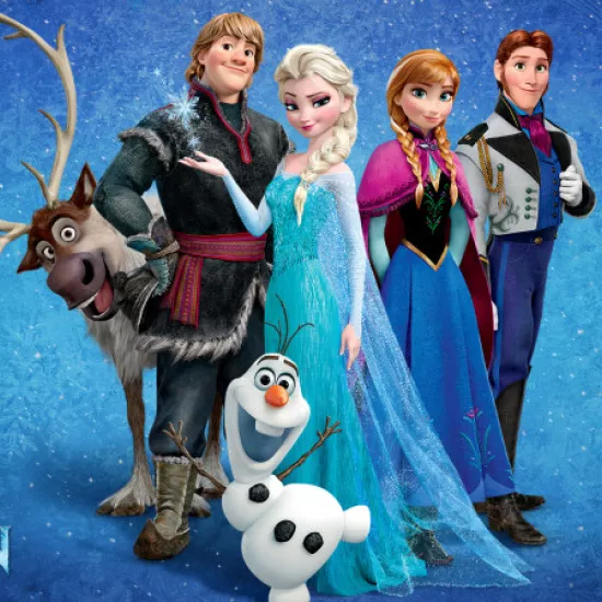 Characters from Disney's movie, Frozen