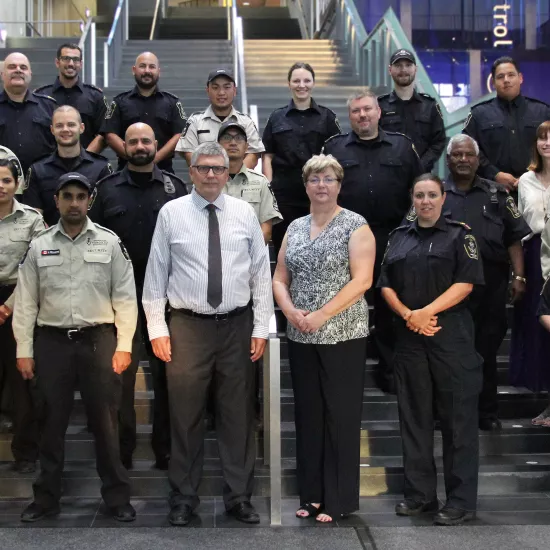 UTM Campus Police Services group photo