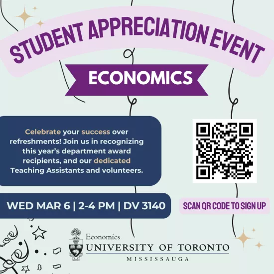 Student Appreciation Event Poster