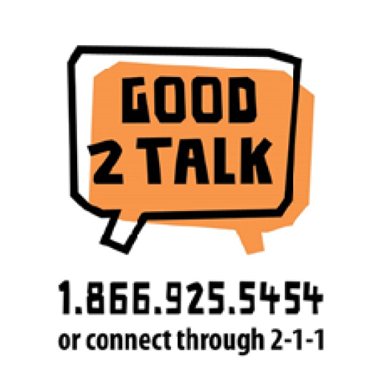 Good 2 Talk Helpline