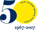 UTM 50th Anniversary Logo