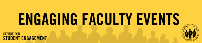 Engaging Faculty Events