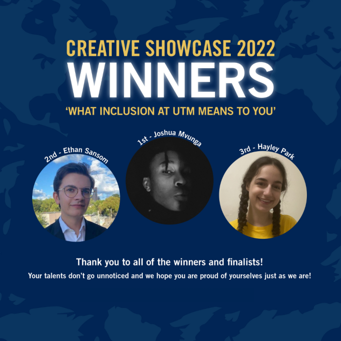 Creative Showcase winners announcement.