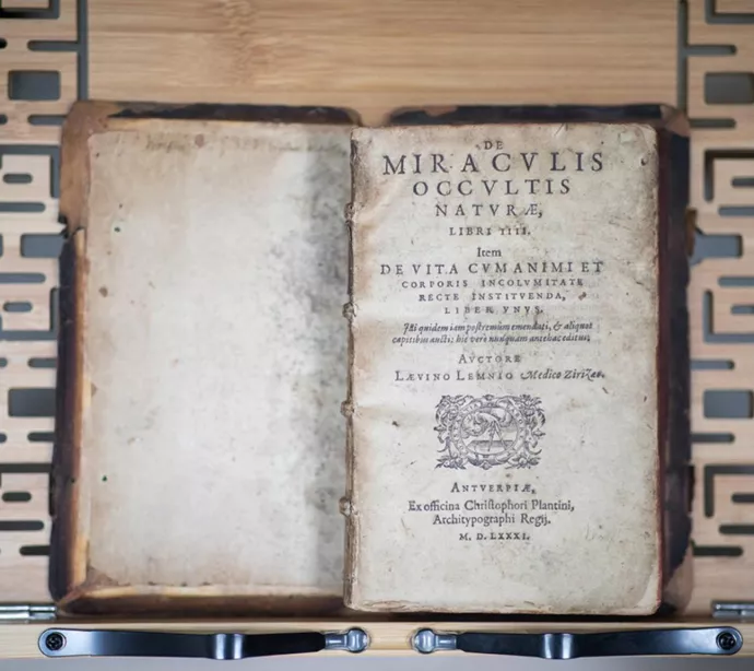 A Belgian early printed codex from 1581