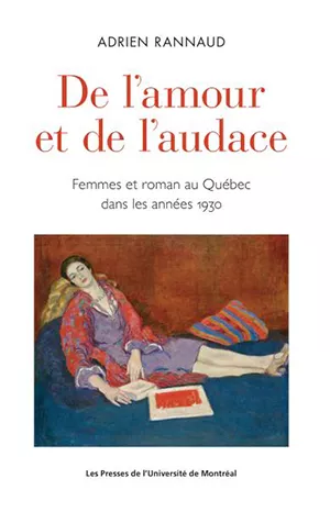 Image of Rannaud's book de l'amour et de l'audace