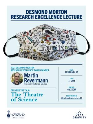 Annual Desmond Morton Research Excellence Lecture Poster