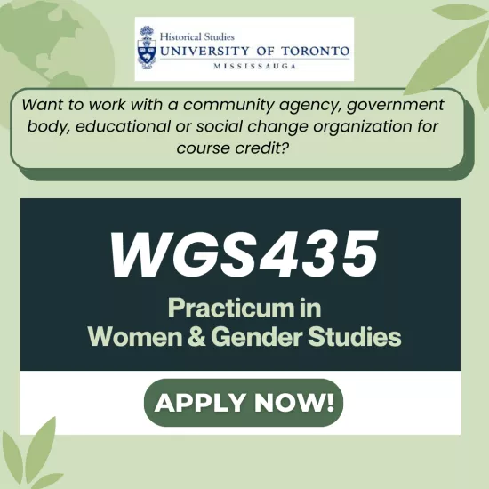 WGS435 Info Session 2024