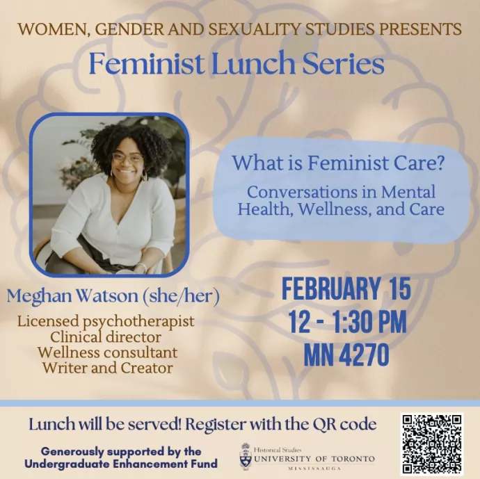 Feminist Lunch Series poster