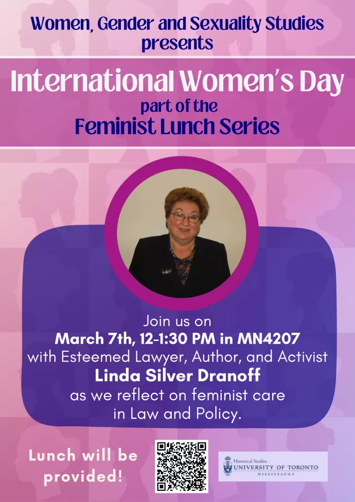 Feminist Lunch Series - Mar 7 poster